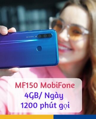 Cách đăng ký gói MF150 MobiFone nhận 4GB/ Ngày