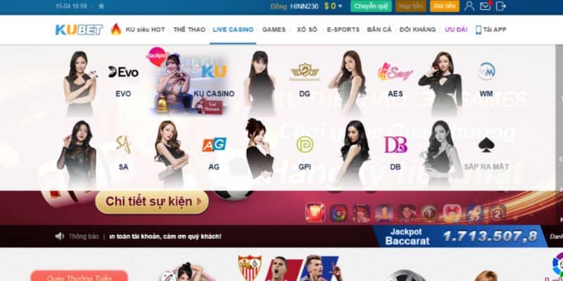 Casino Kubet là lựa chọn hàng đầu của nhiều tay chơi