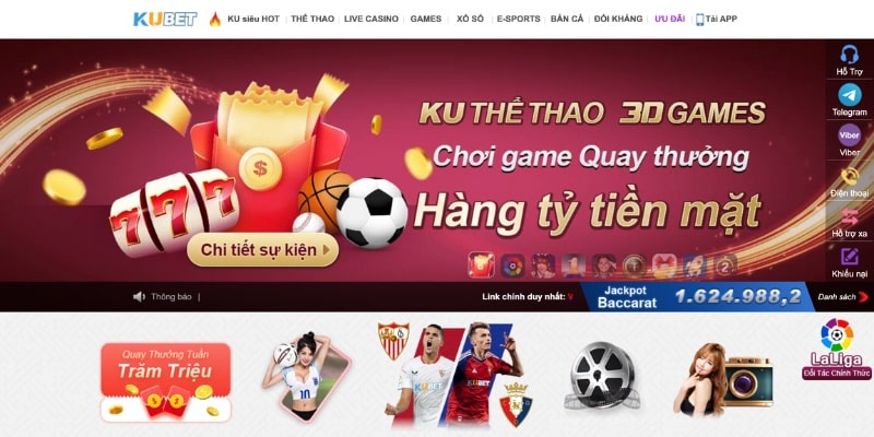 Thông tin về trang cá cược KUBET